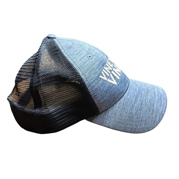 Vineyard Vines Heather Blue Baseball Cap Trucker Hat - Picture 3 of 10